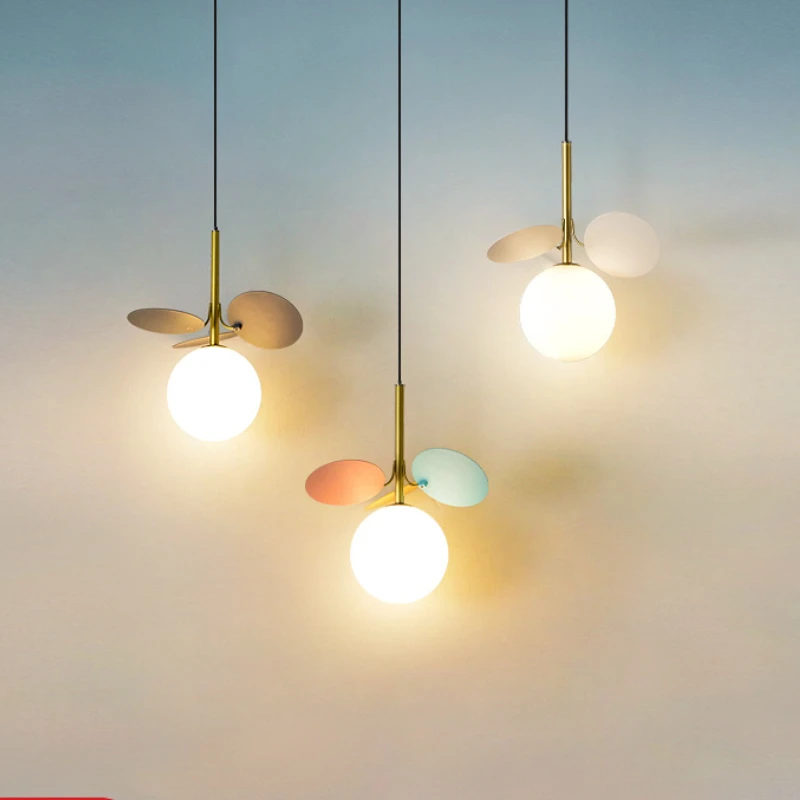 

Nordic Creative Bedside Pendant Lights Modern Design Home Decoration Fruit Hanging Chandelier Lamp children's Bedroom Lighting