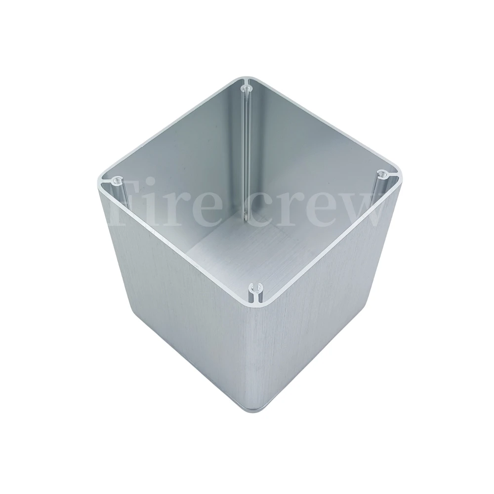 Fire Crew All Aluminum Transformer Shielding Cover Shell Protective Cover Box Prevent interference Tube Audio Amplifier Kit DIY 3