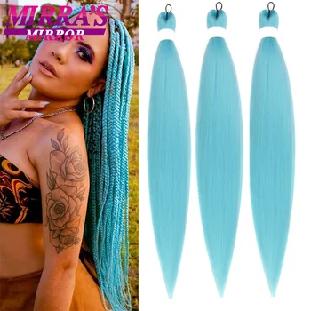 Braiding Hair Pre Stretched Synthetic Braid Extensions Colorful Jumbo Braid for Senegalese Passion Twist Box Braid Hair Bundles 1