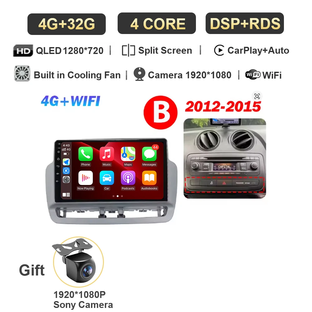 4G-32G CAM