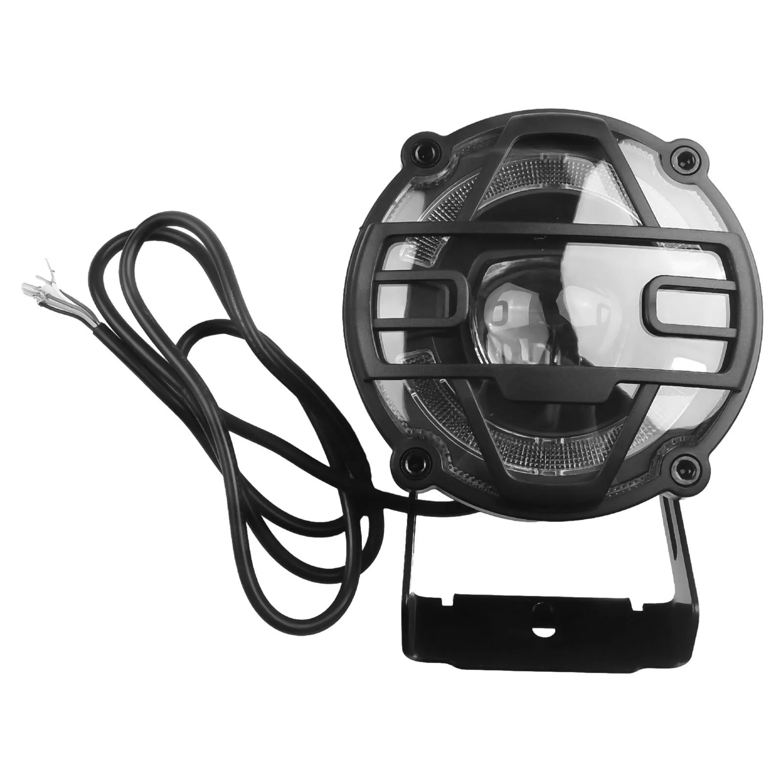 

For Bicycle Bike Front Light Bicycle Headlight Waterproof With Horn Parts 36V48V Accessories Bicycle Electric Bicycles