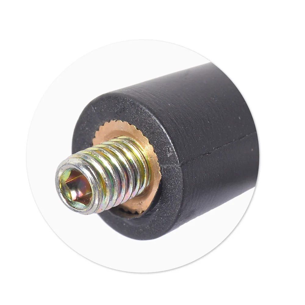 Superbat Black Universal Short Stubby Antenna AM/FM Radio Mast Aerial Screw Type for Auto Car