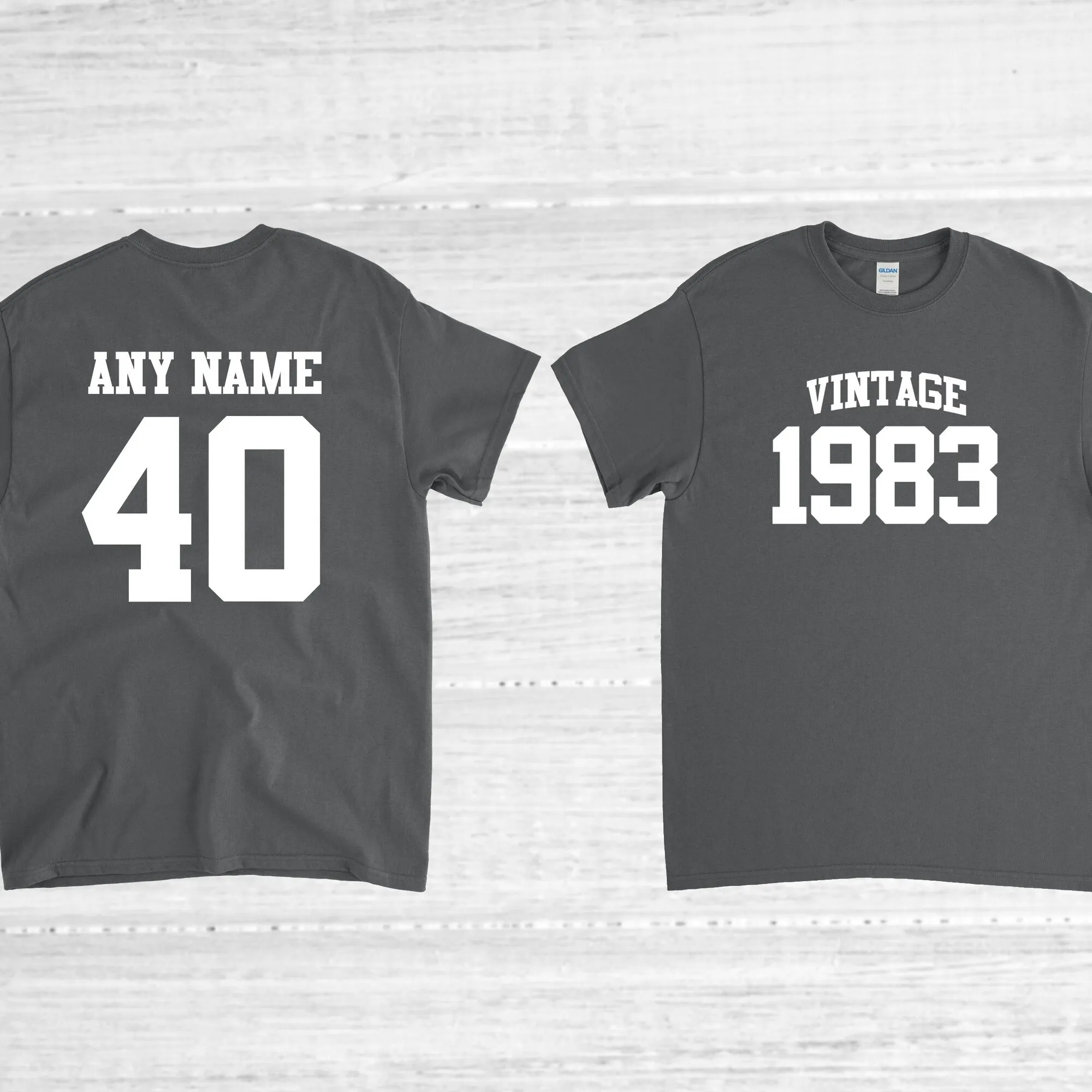 Camicia Del 40 ° Compleanno, Regalo Del 40 ° Compleanno, 40 ° Compleanno Personalizzato, Che Gira Il 40 ° 40 ° Compleanno, Camicia Personalizzata, Cam