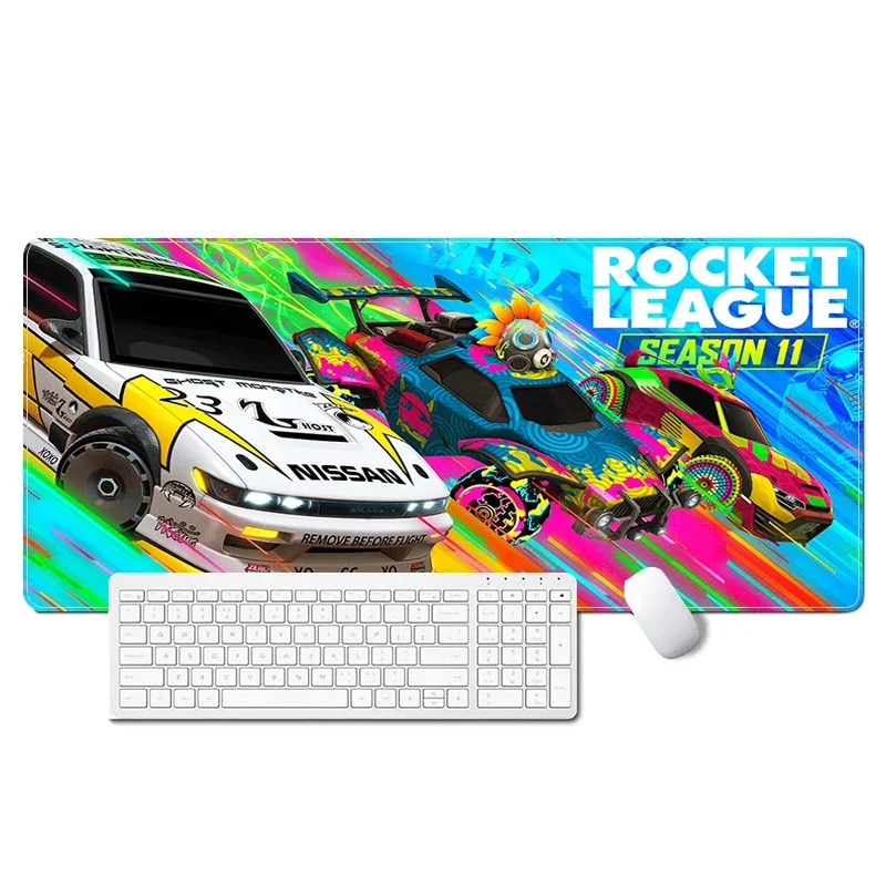 

Rocket League Mouse Pad Gamer Cabinet Pc Keyboard Mausepad Non-slip Game Desk Mat Xxl Computer Desks Gaming Accessories Mousepad