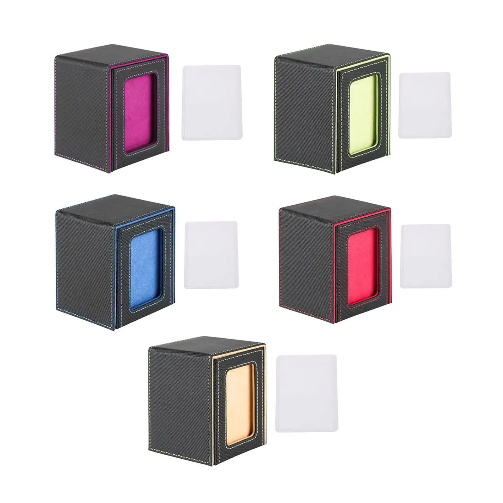 Card-Deck-Box-Deck-Case-Gaming-Card-Holder-Magnetic-Closure-TCG-Card ...