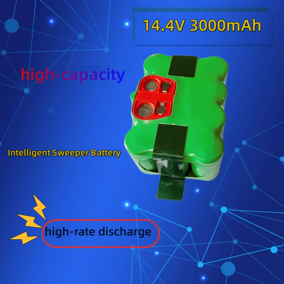 

14.4 V SC Ni-Mh Battery Pack3000mAh Vacuum Cleaner Sweeping Robot For KV8 XR210 XR210A XR210B XR510B XR510D