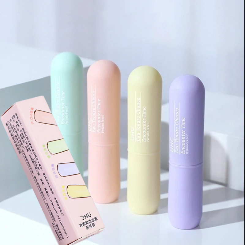 1PCs Portable Solid Perfume Easy To Carry Lasting Fresh Light Fragrance Stay Long Fragrance Portable Solid Stick Perfume solid perfume