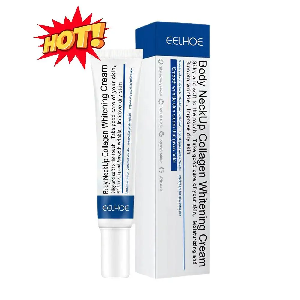 Neck Cream Collagen Neck Cream Anti-aging Whitening Moisturizing Tightening Lifting For Neck Double Chin Reducer Fine Lines Skin Care