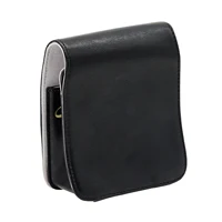 For Fujifilm Instax Mini 12 Case, Vintage PU Leather Protective Pouch with Wrist Strap, Scratchproof Cover for Instant Camera - Image 5