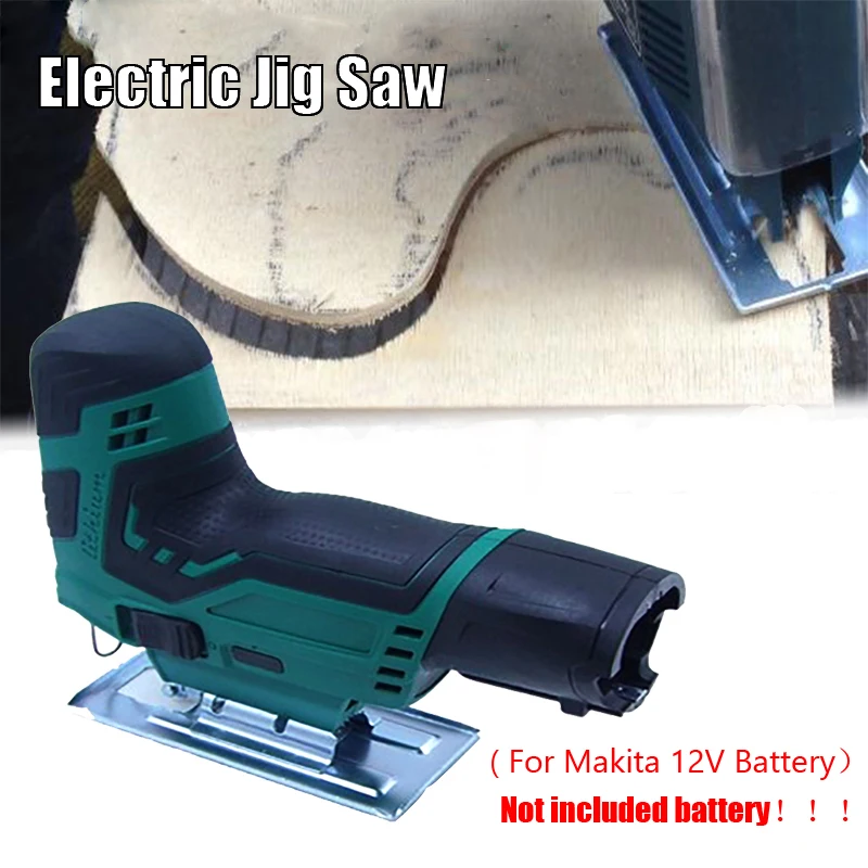 Cordless Jig Saw 80mm Portable Electric Jigsaw Rechargeable Mini Logging Saw Wood Cutting Power