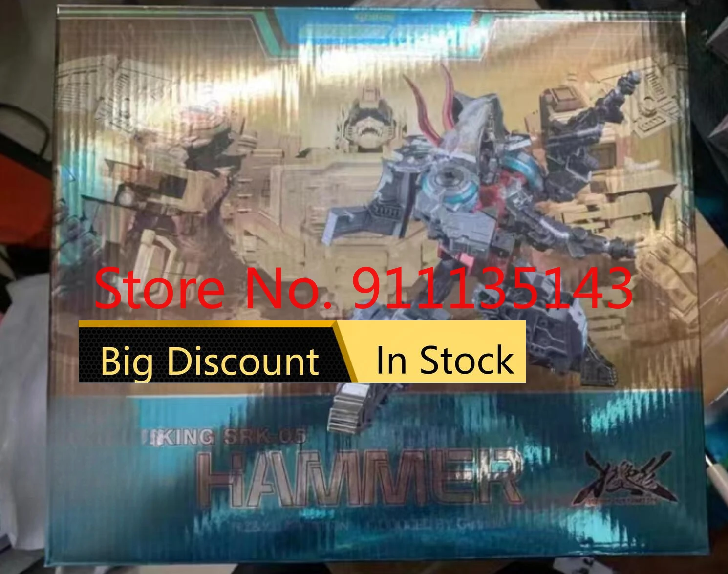 

G-Creation Srk-05b Slag Blue chest Version Srk05b In Stock