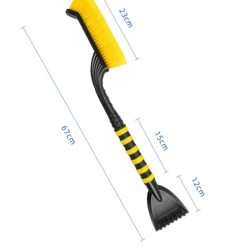 Car Snow Brush Extendable Cleaning Removal Shovel Scraper Winter Auto Brushes Windshield Deicer Remover Tools Wash Defroster