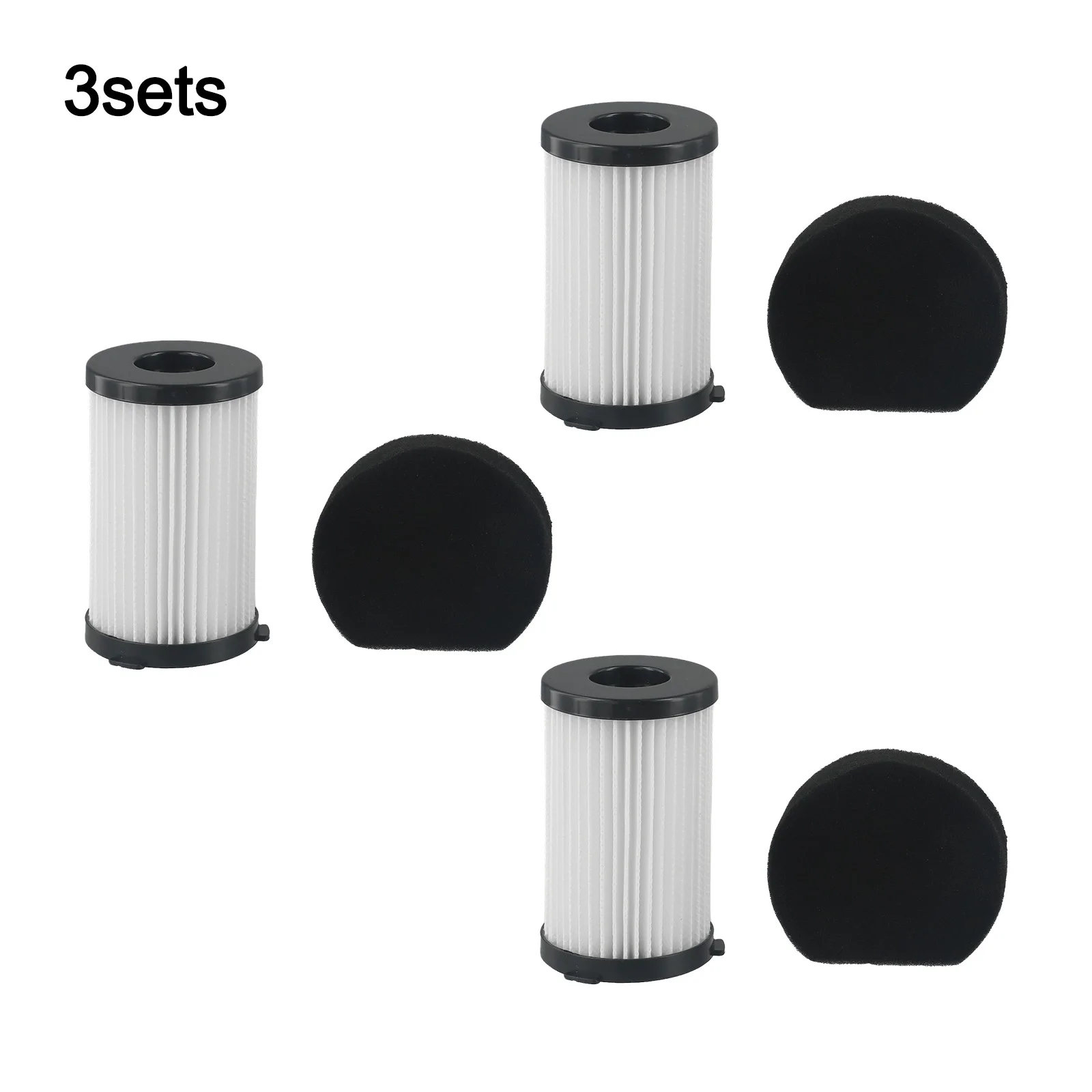 1/3pcs Washable And Reusable Filter For Akitas AK585K V8 Vacuum Cleaner Spare Parts Plastic Replacement Accessories