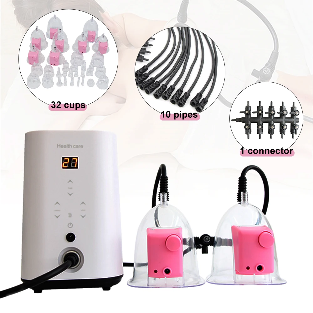 

AOKO Breast Enlargement Vacuum Therapy Machine Cupping Massager Body Shaping Butt Lifting Pumps Machine Enhancer Hip Scraping