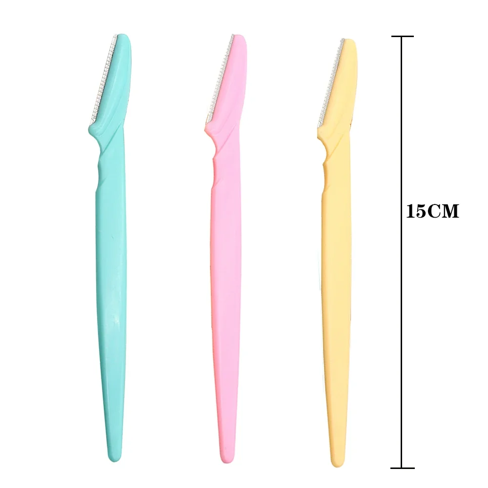 10Pcs Professional Trimmer Safe Blade Shaping Knife Eyebrow Blades Face Hair Removal Scraper Shaver Makeup Tool Beauty Cosmetics Eyebrow Trimmer Set Eyebrow Trimmer Eyebrow Razor Set Hair Shaver Eyebrow Razor Facial Hair Remover Hair Remover Eyebrow Trimmer Blade Face Shaver Eyebrow Scraper
