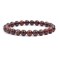 Natural Stone Beads Bracelet For Women Men Amethysts Crystal Quartzs Aquamarines Jades Jewelry Agates Elastic Bangle Bracelets - Image 4