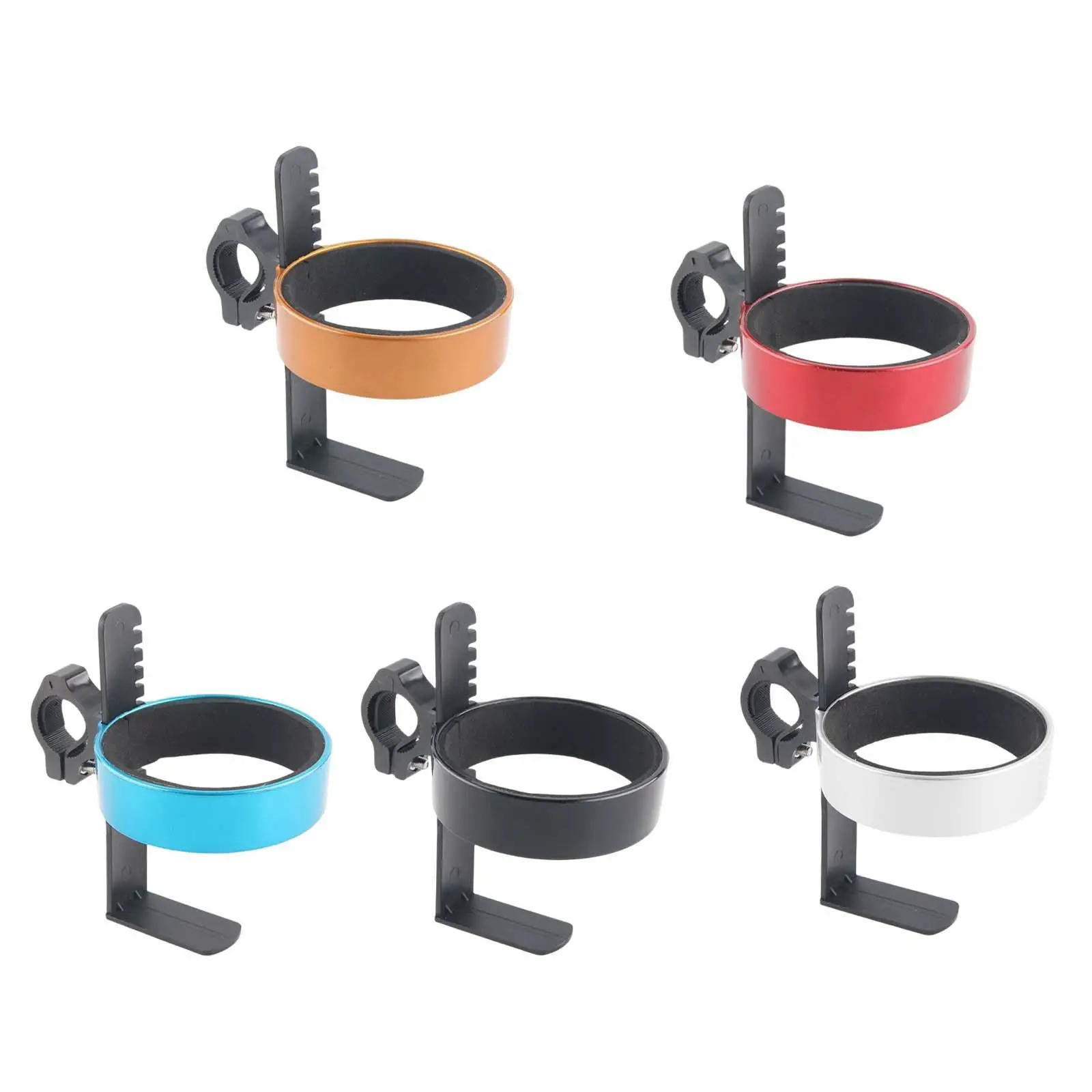 Bike Handlebar Coffee Cup Holder Bottle Cages Bracket Clamp for Mountain