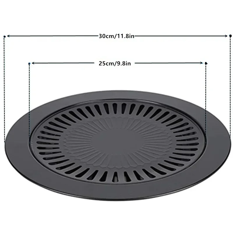 Smokeless Barbecue Grill Pan Gas Household Non-Stick Gas Stove Plate Electric Stove Baking Tray BBQ Grill Barbecue Tools Outdoor barbecue grill gas stove barbecue stove barbecue charcoal stove barbecue electric stove