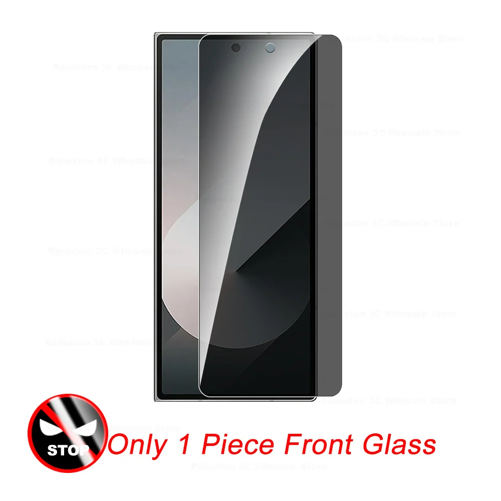 8-in-1 Privacy Tempered Glass Case with Screen and Camera Lens Protector