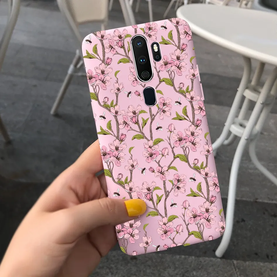 Fashion Flower Cute Painted Back Cover - Soft Protective Case