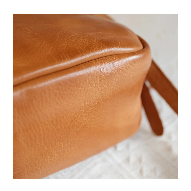 Modische, lässige, handgefertigte, pflanzlich gegerbte Damenhandtasche aus Rindsleder, schwarz, kleine Handtasche, Wochenend- und Party-Luxus-Umhängetasche aus echtem Leder – Detail 17