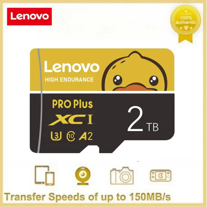 Lenovo Class10 Micro Tf Sd Card 2Tb 1Tb Scheda Di Memoria Scheda Sd Ad Alta Velocità 512Gb Per Giochi Nintendo Switch Ps4 Ps5 Laptop Steam Deck