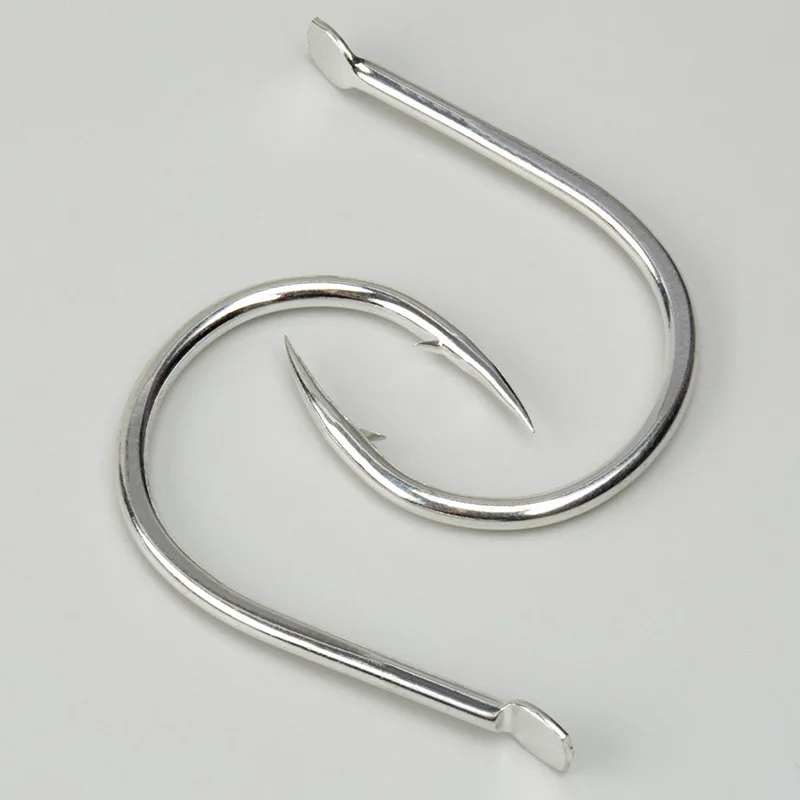 BKK 8260 Iron Plate3X Streng Fishing Hooks Thened Big Mouth