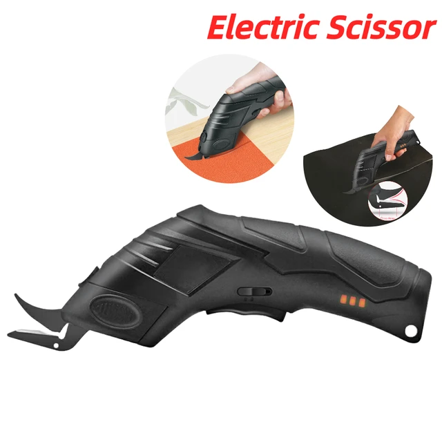 3.6V Multifunctional Electric Scissors Fabric Cutting Machine Leather  Scissors With Tungsten Steel Blades USB Rechargeable Tool - AliExpress