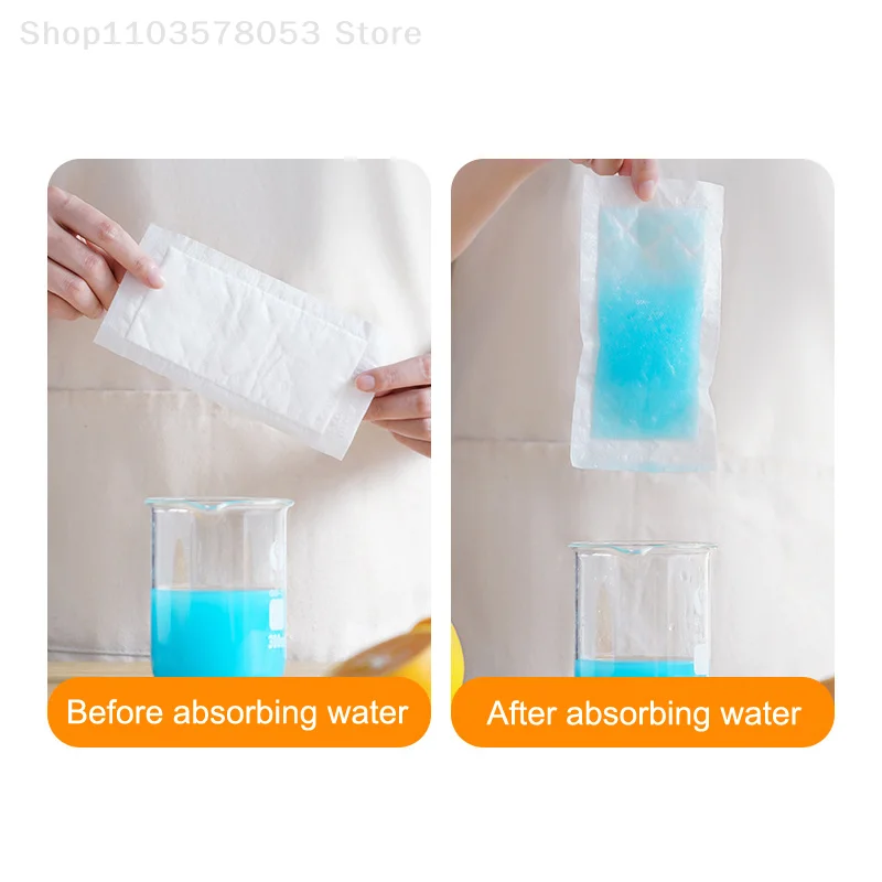 50Pcs Food Absorbent Paper, Kitchen Rapid Absorbent Drying Pads, Kitchen Tool For Keeping Meat Fish Poultry Produce Dry
