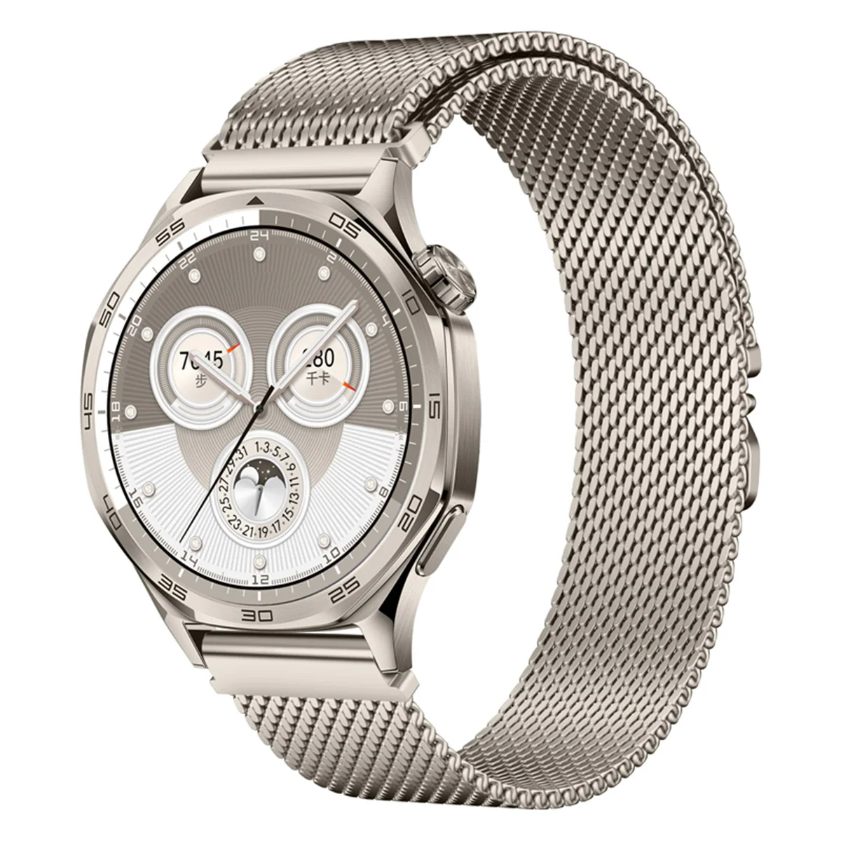 Stylish Milanese Loop Metal Magnetic Bracelet in Stainless Steel