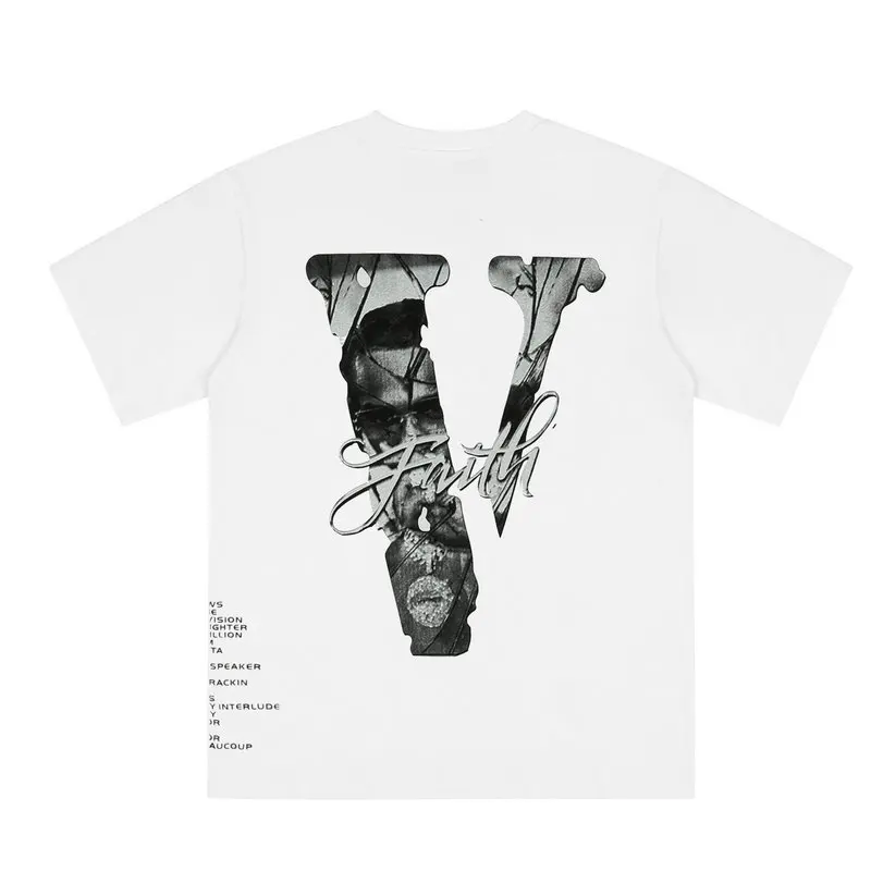 Pop Smoke × Vlone Wraith Tee White XL ②（Vlone Smoke Tee | Grailed）