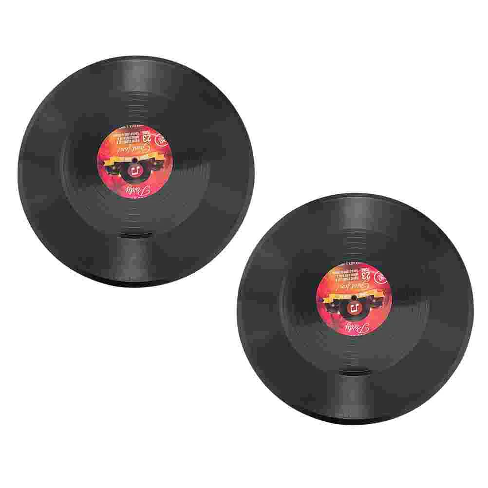 

Vintage Vinyl Records Retro Style Vinyl Wall Decorative Ornaments for Bar