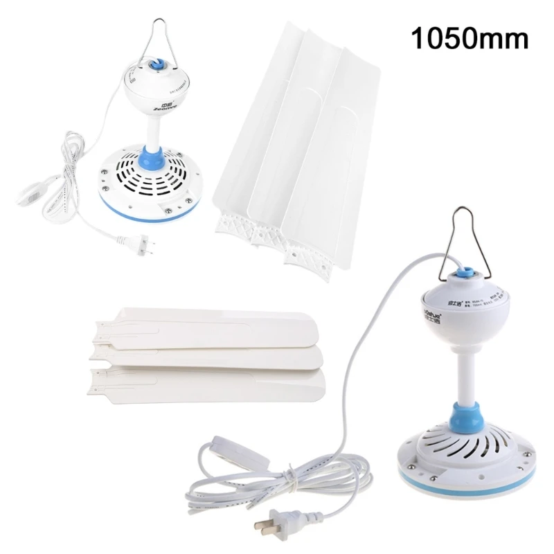 

Office Dorm Hanging Fan Easy Installation 3 Silent Electric Fan 220V C4DA