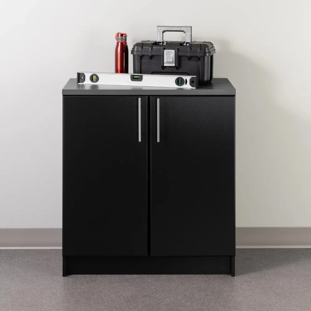 

Prepac Elite 2 Door Base Storage Cabinet, Black