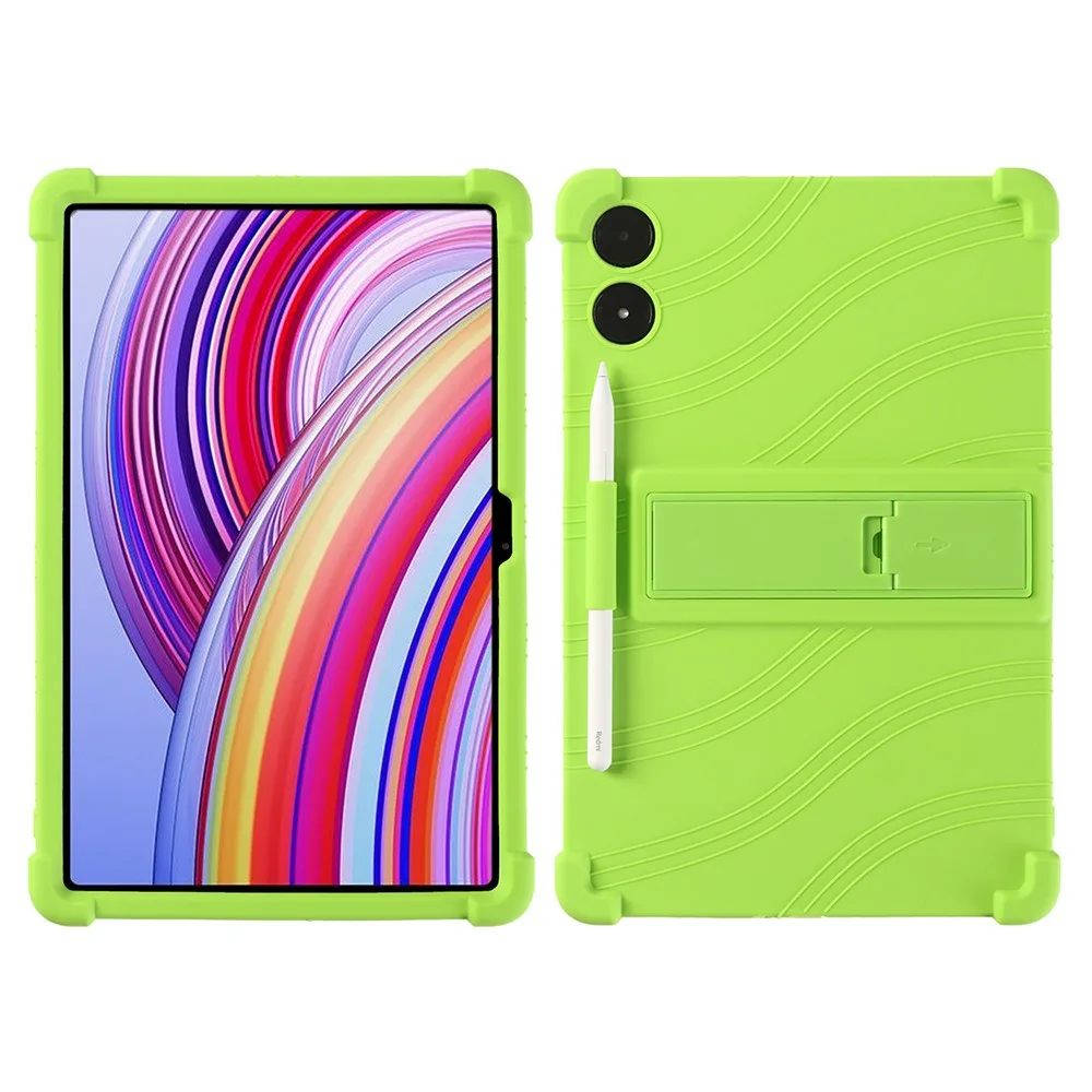 Soft Silicone Shockproof Tablet Case with Bracket