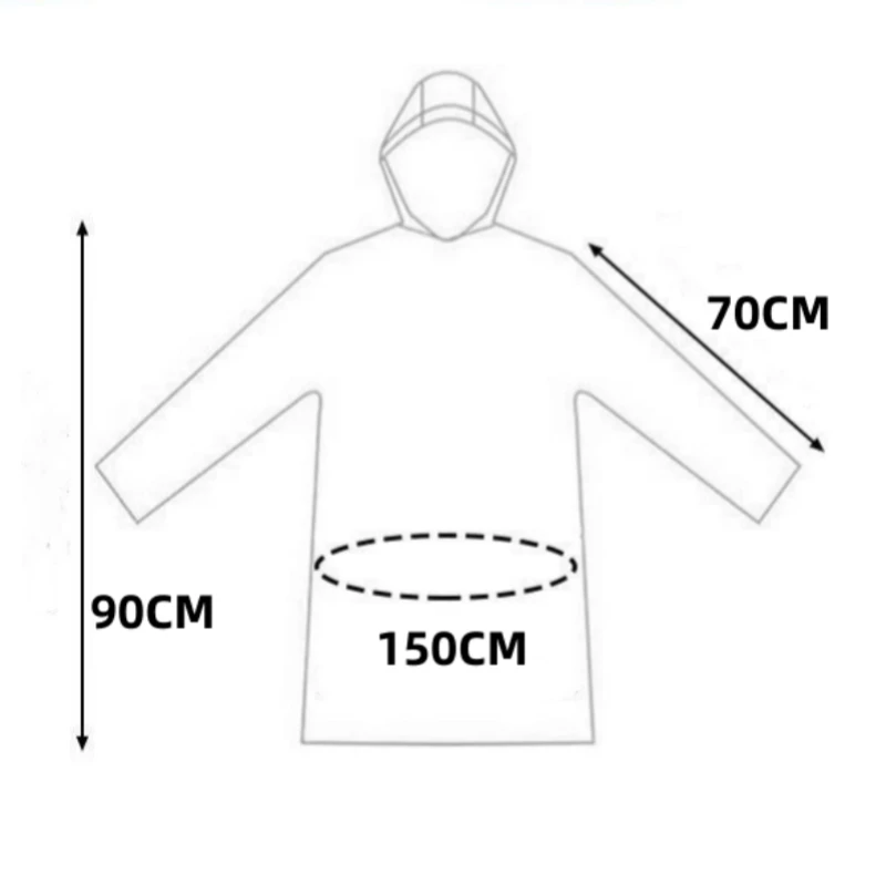 Raincoat Poncho Disposable Rain Pants 5Pcs Disposable Mini Portable Raincoat for Adults Vacuum Compression Packaging Outdoor Travel Card