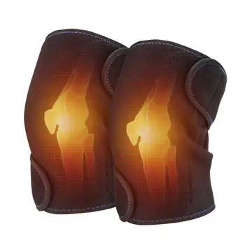 Safe Knee Brace With Heating Pad 1 Pair Heated Knee Brace Outdoor Knee Warmer Knee Joint Cold Protection Gear For Women Male 1