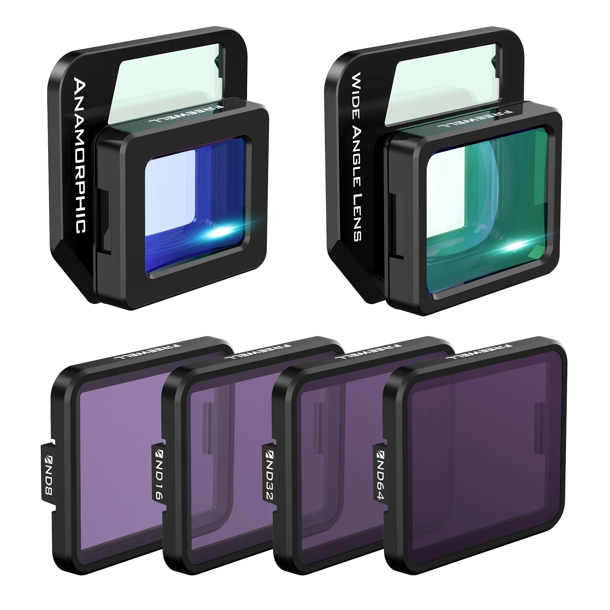 Freewell Wide Angle Anamorphic Lens with ND Filter Compatible