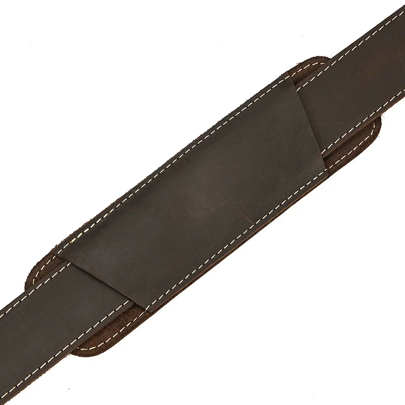 Leather Travel Bag With Shoe Compartment