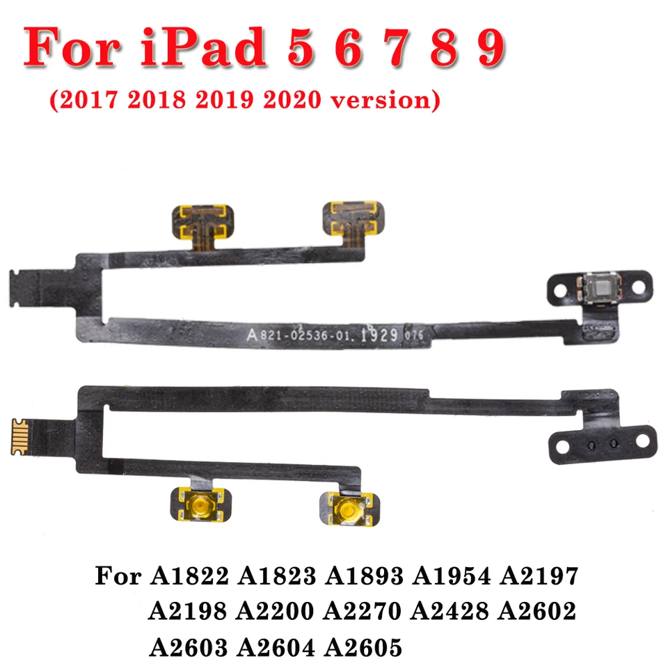 Power Button Switch On/Off Volume Buttons Mute Key UP/Down Flex Cable ...