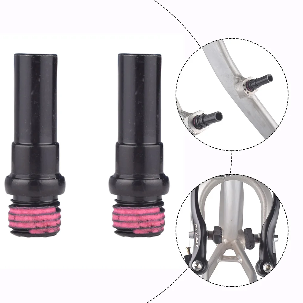 Fahrradbremssäule, Anti-Lose-Kleber, hochfester Stahl, V-Brake-Befestigungsschraube, schwarz, 2er-Pack Säulenschraube, leicht zu verriegeln – Detail 18
