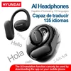 Choice HYUNDAI Openair5 AI Bluetooth Translation Earphones Hanging Ear Type AI Intelligent 100+ languages Meeting Earphone Gift 1