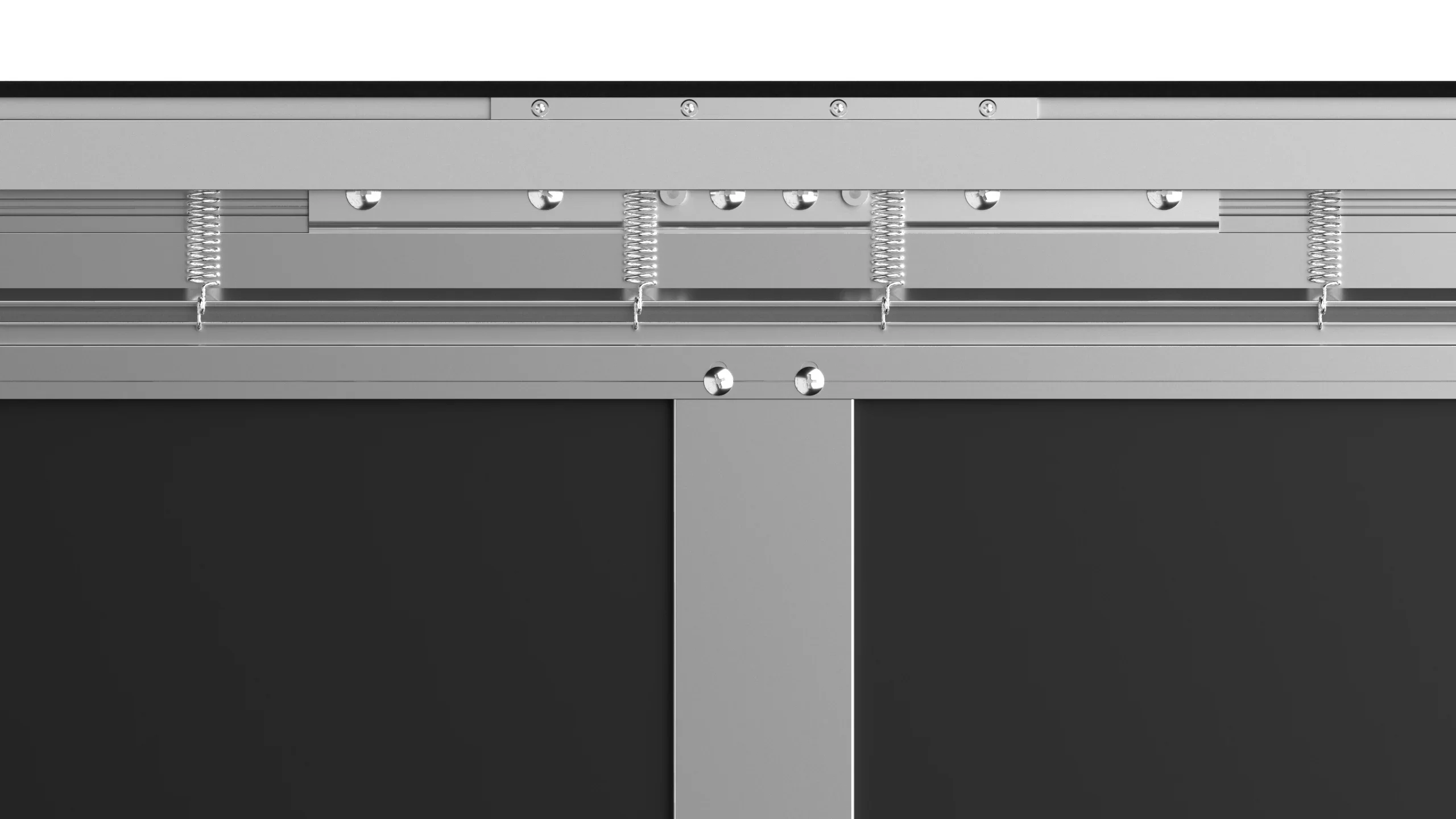 Wupro 100-200 inch Projector Screen Alr Long Throw 4k UHD Enhanced Gain Soft PVC Fixed Frame Projector Screen