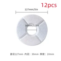 Replace the filter drinking fountain activated carbon 1/4/6/8/12pcs drinking fountain for cats fountain for cats filter element 1