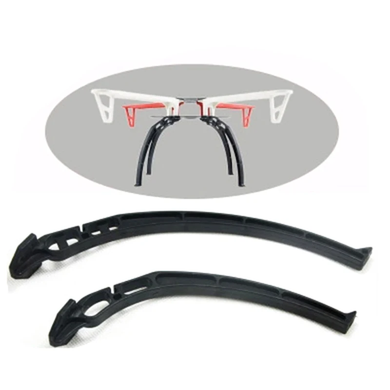 

F450 F550 Quadcopter Frame FPV H140 Simple Landing Gear Skid Black 4pcs for Multicopter DZPJ282