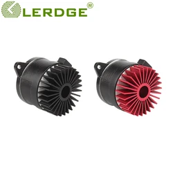 Lerdge 36 Round Motor Heat sinks Aluminium Metal Motor cooling part Black Red 1/4 pcs 3D Printer parts