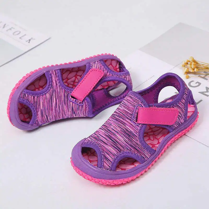 Sandalias Child Sandals Summer New Candy Boy Beach Shoes Girls