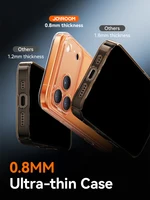 Joyroom Case For iPhone 17 16 Pro Max Case Crystal Transparent PC Anti-Yellow Lens Protection Cover For iPhone 17 Pro Max Case - Image 3
