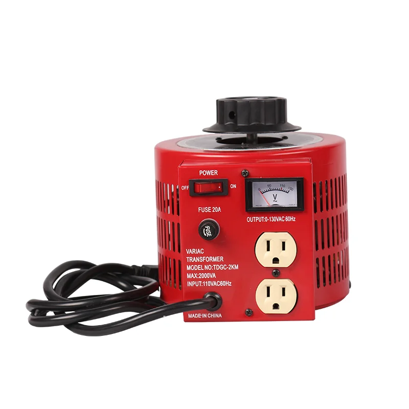 Trasformatore Ac Ad Alta Tensione Trasformatore Automatico Variabile Toroidale Variac Dimmer
