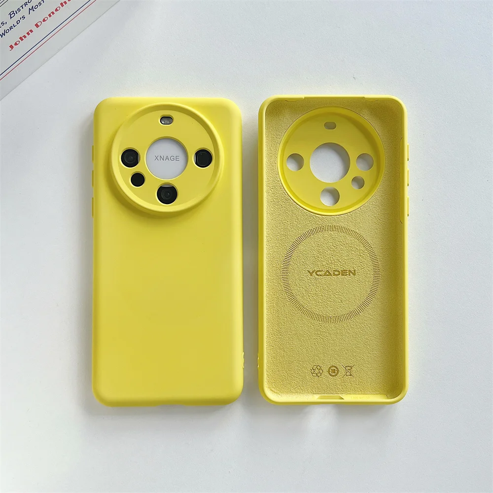 Luxury Liquid Silicone Magnetic Shockproof Case Cover